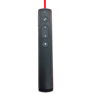 Presentatore laser multimediale con puntatore Laser rosso penna telecomando RF presentazione Powerpoint PPT - Product Image 1