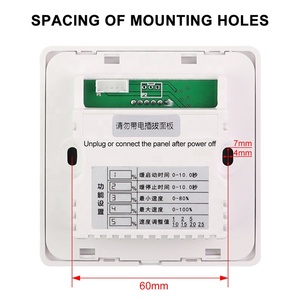 CCM6DS-T LED Digital Display <strong>PWM</strong> <strong>HHO</strong> RC DC Motor Speed <strong>Controller</strong> Regulator Governor Touch Panel High Power 12V-80V DC 30A - Product Image 6