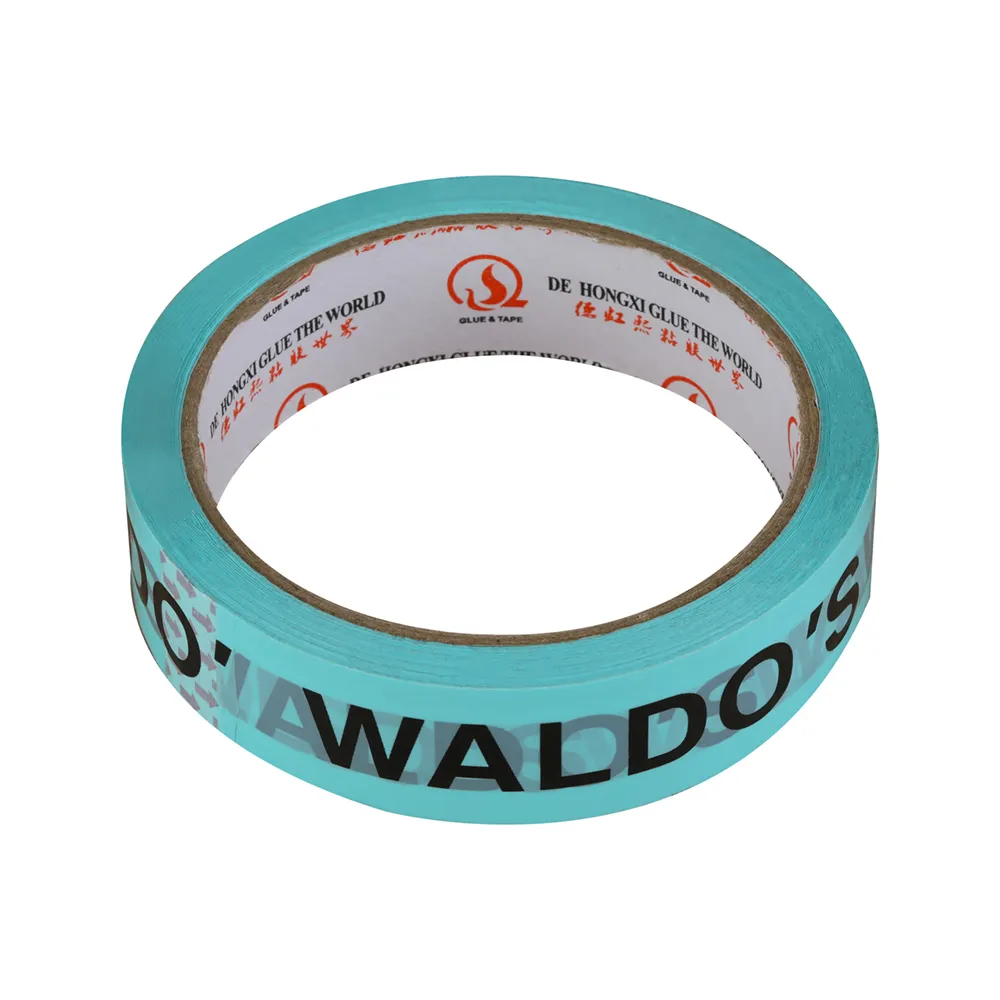 Custom Printed Personalized Design Packing Tape With Warning Carton Clear Sealing Tape Ribbon Print
