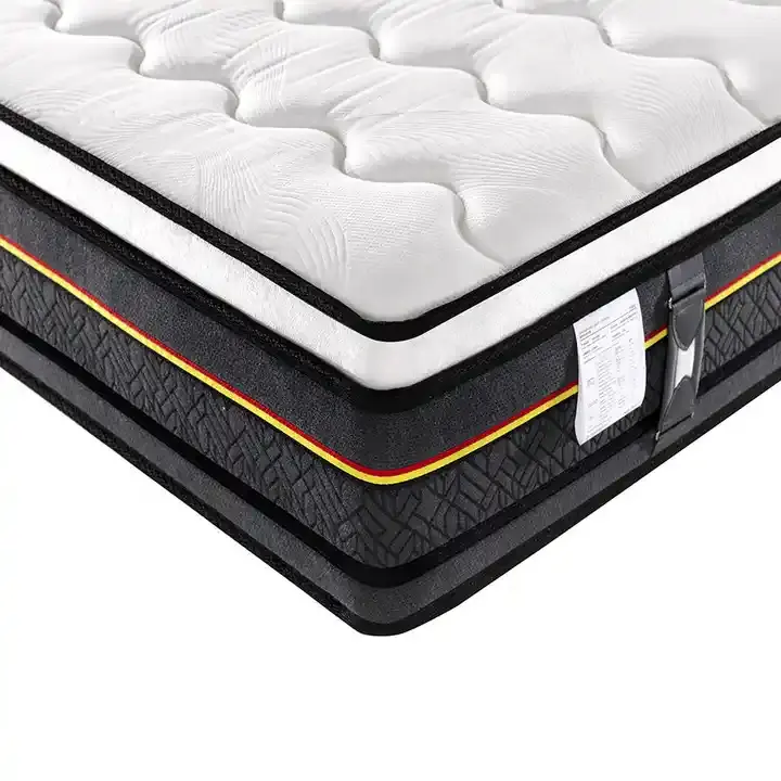 All'ingrosso a buon mercato king queen size memory foam con molle elicoidali materasso produttore camera da letto materasso