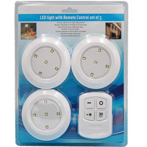 Fabrika fiyat LED ışık uzaktan kumanda ile grup başına yüksek kalite 3 adet LED ışık OEM mevcut - Product Image 4