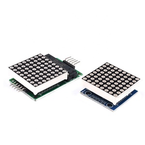 Modulo microcontrollore MAX7219 prodotto finito modulo reticolo 8*8 MAX7219 dedicato modulo di visualizzazione a matrice di punti
