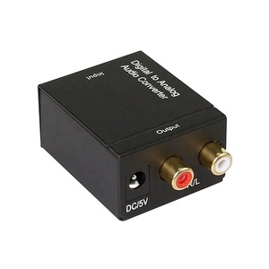 Venta al por mayor de fábrica, convertidor de audio digital a analógico, coaxial óptico, Adaptador convertidor de audio y video analógico - Product Image 2