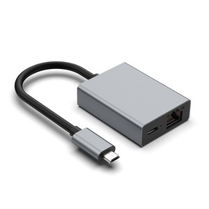 2 in 1 USB 3.0 tip C RJ45 Ethernet 10/100 /1000Mbps ağ adaptörü ile PD şarj tipi C RJ45 Lan kartı - Product Image 1