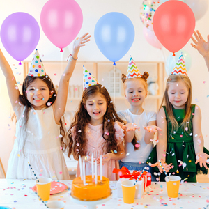 Abd stok 1.5G sedefli 25CM 10 adet kutlama festivalleri için karışık renk mat lateks balon Birthsday dekorasyon - Product Image 4