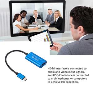 HD 1080P HDTV <strong>to</strong> Type-C/Micro USB/USB With Line Video Capture Card Game Record Live Streaming Broadcast - Product Image 3