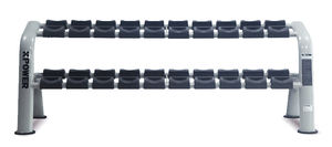 מתקן משקולות כפול מסחרי KPOWER Kanglejia K013 מברזל ופלדה, קיבולת 10 זוגות, לשימוש פנימי - Product Image 2