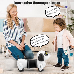 Çocuklar interaktif oyuncak uzaktan kumanda yavru köpek gerçekçi Robot programlanabilir akıllı takip Rc elektronik Robot oyuncak Pet köpek - Product Image 4