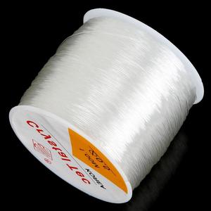 曲直圆形透明水晶串珠橡皮筋材质石榴石弹性手链diy配件 - Product Image 6