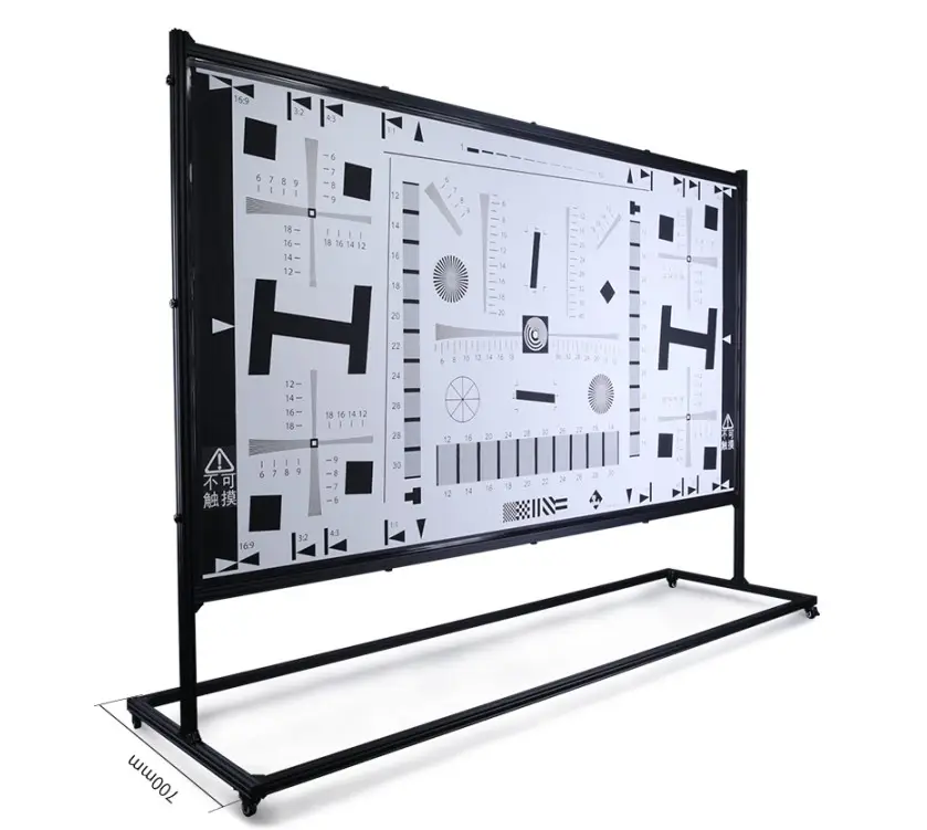 ISO12233 caméra vidéo couleur tableau d'étalonnage résolution caméra tableau de test en vente