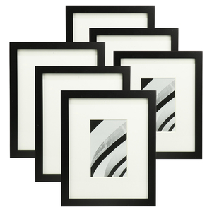 OEM ve ODM özelleştirilmiş yüksek kalite Modern siyah ahşap döndür fotoğraf çerçevesi el işi resim çerçeveleri - Product Image 3