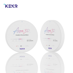 Hoge Doorschijnendheid Acme 3d Gradiënt Cad Cam Zirkonia Blok Voor Kroon En Brug Fabrikant Prijs - Product Image 2