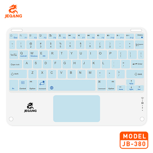 JEQANG Teclado BT con Touchpad Carga tipo C Compatible con 3 sistemas Nuevo teclado para computadora portátil - Product Image 4