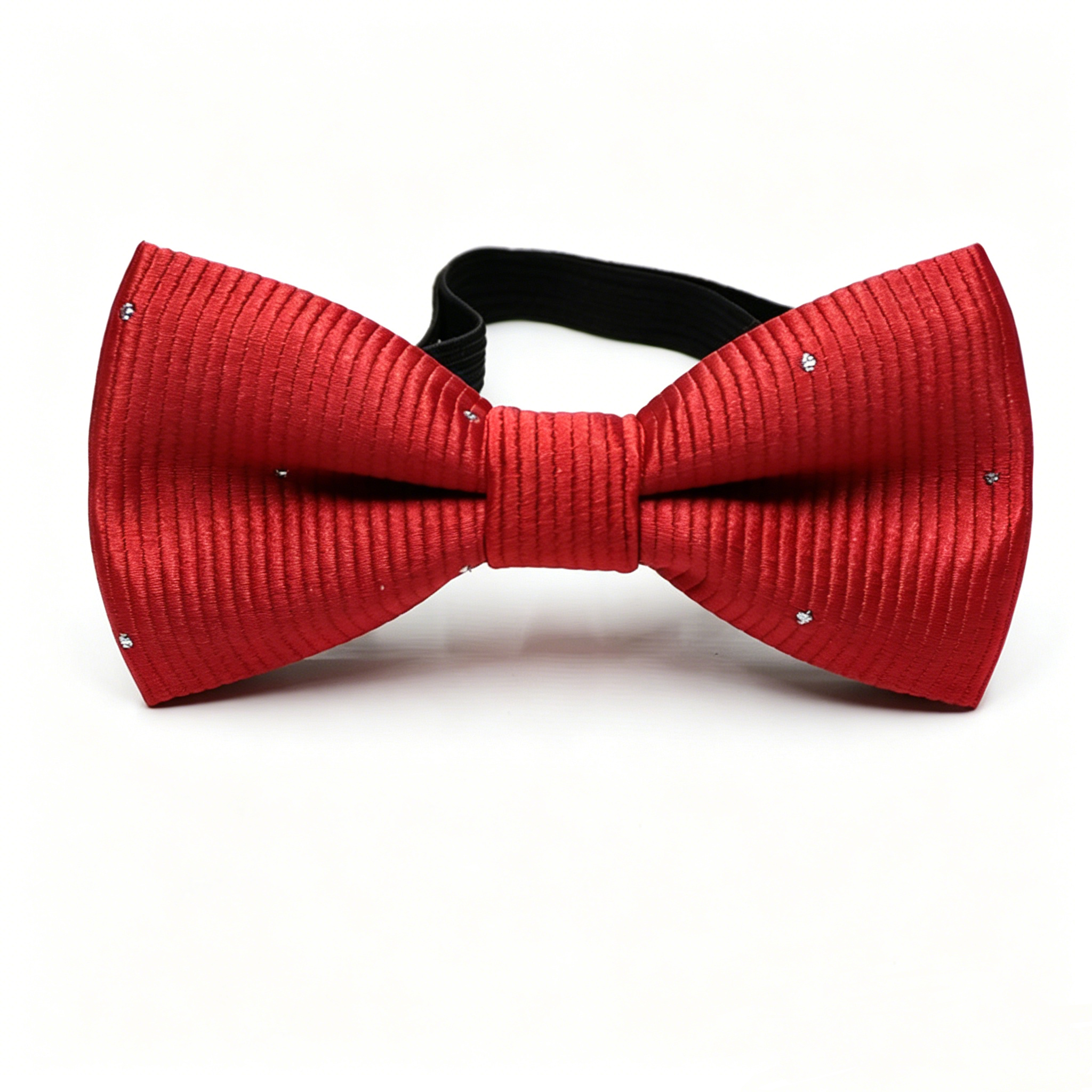 Striscia verticale rosso brillante con diamante