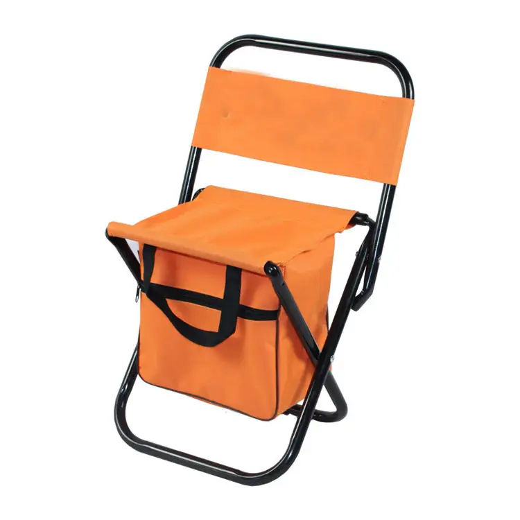 Mochila plegable portátil para exteriores, cómoda silla plegable para acampar, pesca, taburete, silla de playa de ocio barato