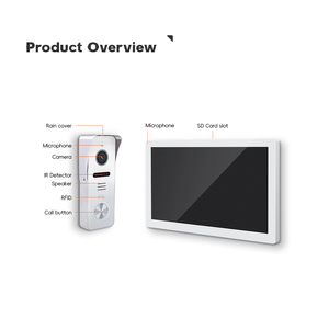 10.1 Inch Waterproof Tuya Smart IP TCP Video Door Phone <strong>Intercom</strong> <strong>System</strong> for Multi Apartments <strong>Building</strong> - Product Image 3