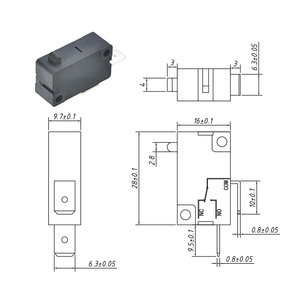 Yueqing Smd DPDT 25A 30A 60V Нормально открытый мини 3 Pin Micro кнопочные выключатели - Product Image 2