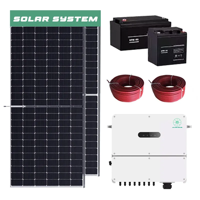 Sistema de energia solar dourado do sistema solar do fornecedor 2kw do oem para casa fora do conjunto completo da grade