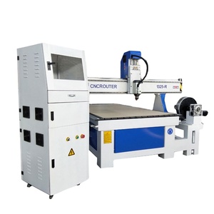 Enrutador de madera de 4x8 pies, eje giratorio CNC 1325 de 4 ejes, enrutador 3D CNC, máquina de grabado para tallado de madera - Product Image 3