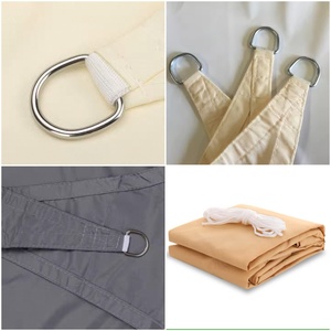 Vela Triangular de Sombra Impermeable para Exteriores, Tela Oxford Impermeable, Vela de Sombra a Prueba de UV, Toldo Triangular - Product Image 3