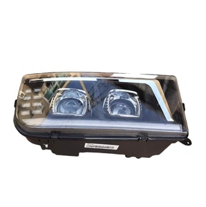 Mercedes Benz Actros Axor ağır kamyon MP1 çift lens <span class=keywords><strong>LED</strong></span> far takımı ve gündüz farları ile değişiklik