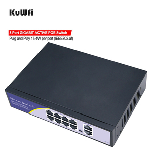 OEM KuWFi Gigabit verwaltet 8 Port Circuits Board Edge 52V 120W TP Link 1000 MBit/s Poe Switch für Computernetz werke