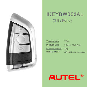 Autel กุญแจอัจฉริยะ IKEYBW003AL 3ปุ่มอเนกประสงค์, สำหรับ BMW กุญแจอัจฉริยะ - Product Image 5