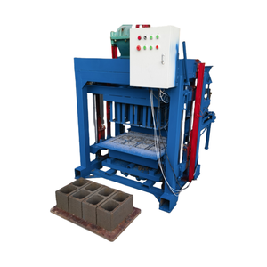 KX4-40 di vendita calda motore diesel idraulico blocco in calcestruzzo formando e macchina per la fabbricazione di mattoni con stampi sostituibili