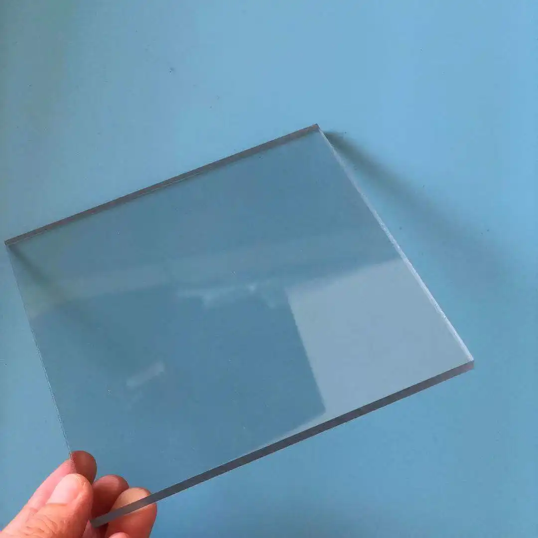China atacado engenharia plástico transparente poly carbonato/pc plástico sólido folha/placa boa dureza uso ao ar livre