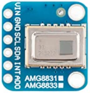 AMG8833 8*8 IR Módulo de sensor de cámara termográfica Detector de sensor de cámara térmica infrarroja 0 ℃ ~ 80 ℃ para Raspberry Pi - Product Image 3