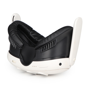 Leather Head Strap Stand for <strong>Quest</strong> 3 Face Pad Face Mask Silicone Cover Protective Bracket VR Accessories for Meta <strong>Quest</strong> 3 - Product Image 1