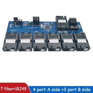 8 Port 100Mbps anahtar modülü 7 fiber ethernet anahtar modülü fiber optik ekipman Fiber optik alıcı-verici - Product Image 3
