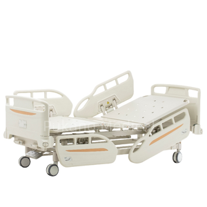 B-6双功能可调ICU病床2曲柄手动医疗病床价格 - Product Image 4