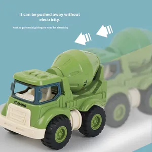 Small Plastic Excavator Truck Nertia Toy <strong>Car</strong> <strong>Model</strong> Friction Engineering Vehicle for Boys and Children - Product Image 3