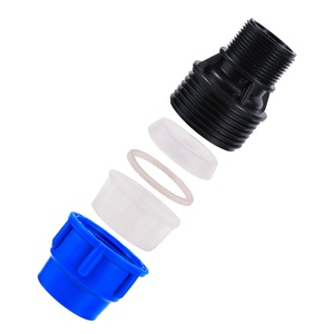 PE Water Pipe Quick <strong>Coupling</strong> Joint 1/2&quot; 3/4&quot; 1&quot;1.2&quot; 1.<strong>5</strong>&quot; Male Thread to ID 20/25/<strong>32</strong>/40/50mm Reducing Straight Connector - Product Image 2