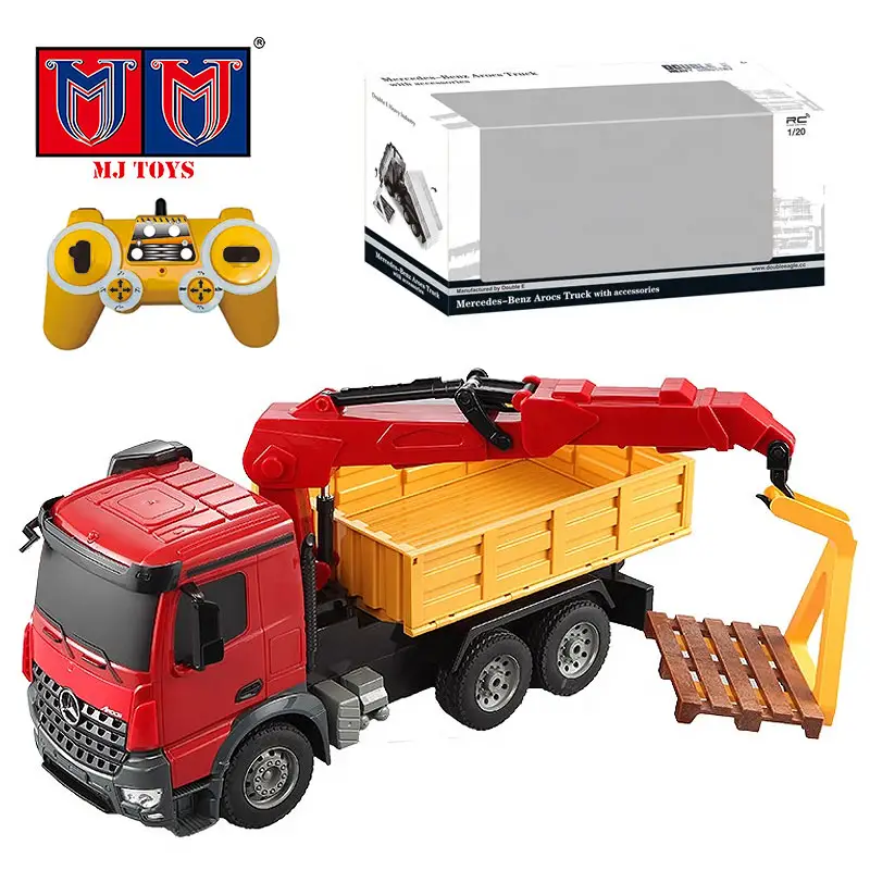 1:20 scala Rc camion legname afferrare camion gru modello remoto torre idraulica Mobile telecomando gru giocattolo