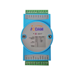 ADAM-4017 + 8 módulo de entrada analógica Voltaje de CC Módulo de adquisición de corriente Soporte técnico