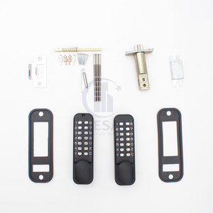 Cerradura de puerta con botón de Diseño Popular, cerradura de manija de puerta con código mecánico de seguridad, Digital, sin llave - Product Image 6