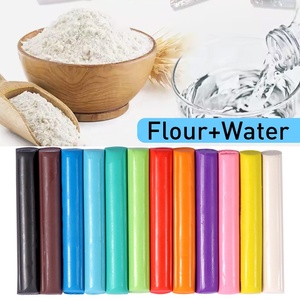 Foska toksik olmayan kil yeniden kullanılabilir kolay karışım asla MSDS sertifikası olan çocuklar için plastisin kil 12 renk kurur - Product Image 3