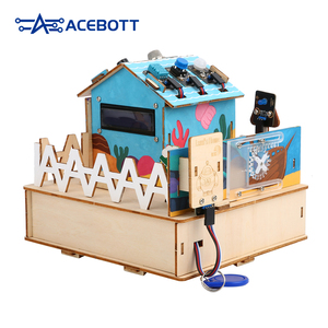 Acearduino kök ahşap elektronik çocuklar DIY öğrenme Arduino için akıllı ev programlama akıllı ev başlangıç kiti Arduino için