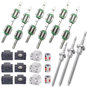 Kit <span class=keywords><strong>cnc</strong></span> de eje x y z, HGR20, HGW20CC, HGH20CA, sfu 1605, SFU1610, 200mm, 1000mm, 1100mm, 1500mm, juego de tornillo de bola, carril lineal cuadrado para escenario - Product Image 4