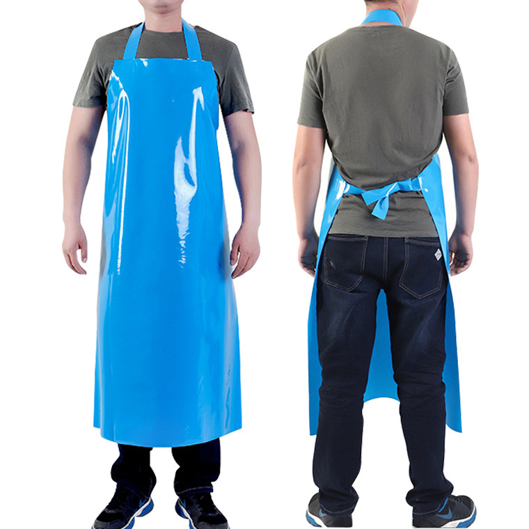Tablier en TPU bleu