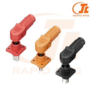 Presa elettrica personalizzata 1500V DC 150A/200A vite M8 1P Pin rotazione di 360 gradi alta lega ad angolo retto in Nylon - Product Image 3
