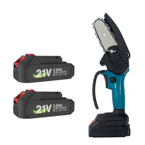Factory Wholesale <strong>4</strong> Inch Mini Cordless Small Chainsaw Portable 2000mAh Li-ion Power Electric Tree Branches Pruning <strong>Saw</strong> for DIY - Product Image 5