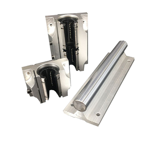 Riel de guía lineal para diseño de carril lineal cnc, material de aleación de aluminio, soporte de eje redondo SBR25, bajo precio - Product Image 6