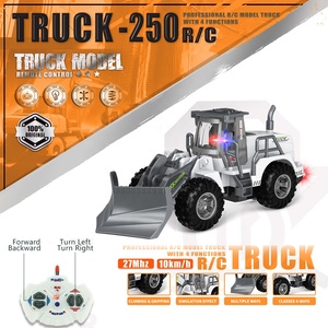 27MHZ 1:30 Scale <strong>Rc</strong> <strong>Model</strong> Construction Vehicles Toy 4 Channel Electric Remote Control Hobby Engineering Truck Toy With Lights - Product Image 4