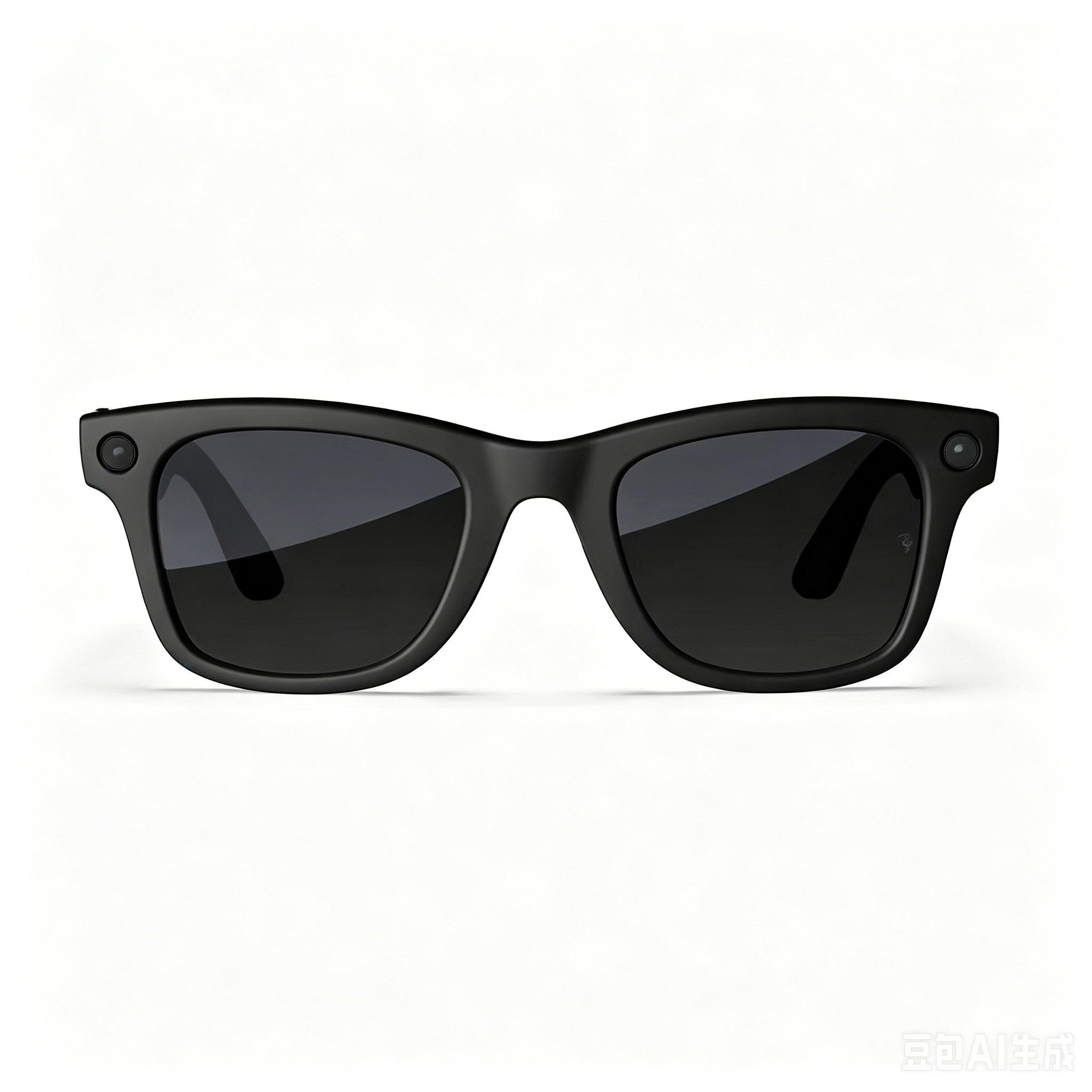 Monture noire + verres de lunettes de soleil