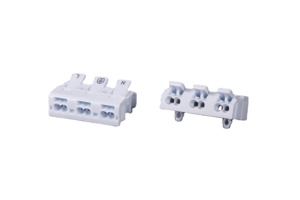 BELEKS 3-Pole Super Thin Screwless Multipolar Wire Connectors 450V <strong>Terminal</strong> <strong>Blocks</strong> with <strong>Fixed</strong> Foot - Product Image 4