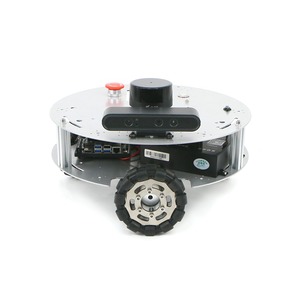 Telaio per auto con ruote omnidirezionali con Kit di visione profonda Robot Mobile Lidar Raspberry Pi e Orin - Product Image 1