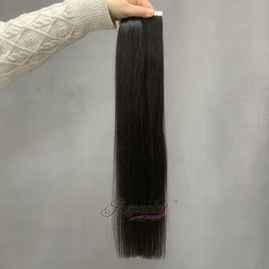 Bigsophy生の最高品質のバージンヘアベンダーベトナム未処理の人間の髪、販売のためのヘアエクステンションのナチュラルカラーPUテープ